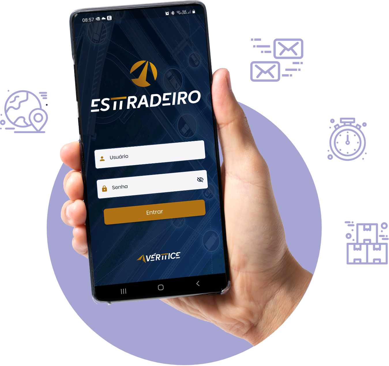 Aplicativo Esttradeiro